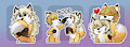 YCH stickers for KitsuNess