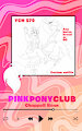 Pink Pony Club Spotify YCH by Shiloh708