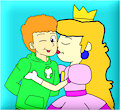 Humanized Yoshi and peach