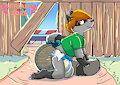Broken Fence Diaper Racc by Friar