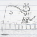 Ankha's COLOSSAL Catch by JustW