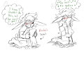 Swap! Dirk being a weird lil' bunny boy