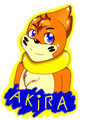 Akira the Buizel Badge COMMISSION by sunnyscones