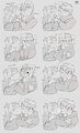 |SKETCH| Mini comic - She kiss Her <33 by DENUSKA08