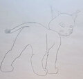 I accidentally drew an SCP...  or war scarred Lynx? by GeneralGreenstar