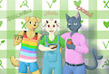 Vegan Trio by soranotamashii