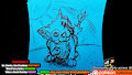 Rainbows and Sunshine post it art By CraftyAndy