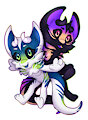 Commission - Chibi Kobold Twins by YenriStar