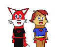 Super Squirrel And Super Fox Have Arrived by jeremycrimson