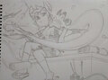 Ink Artist Hazumazu Pencil Sketch