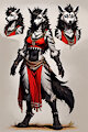 Kokoa the Mightyena by scorpianpp