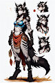 Koli the Mightyena by scorpianpp