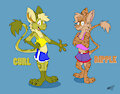 Ferrin twin surfers! by Foxlover91