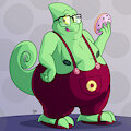 [C] Donut chameleon