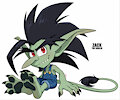 Zack the Goblin 2 - AI Enhanced - By RachelTheFictionkin