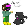 Down Rexy by LapisCrowLime