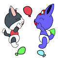 Balloon Playtime -By slushythecat25-