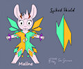 Maline, magical girl