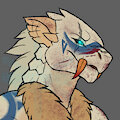 Fallis Imarioth Tribal Portrait by FrostWyrm102