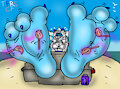 Embers Ticklish FootGrowth At Da Beach