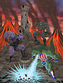 Troopmon Thrashing by LupineAssassin