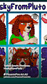 Twitch Emote Previews: HuskyFromPluto by MeaKitty