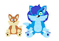Anthonitecus and Astraligor on Paws Day 2025 (a little late) by AnthonitecusWolff
