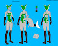 Ghostshark! - Ghostfox as a shark by Ghostfox91