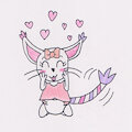 Happy Blushing Gatomon