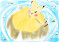 Super giant Pikachu! by PokeChamp8