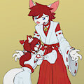 Shrine Maiden by LlyanaTherasll