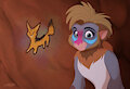 Makini with Maalum cave painting by Tayarinne