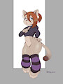 Sowy, new HiSpritezzz original character... a cat by HiSpritezzz