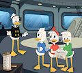 Commission - Donald!Dad AU by Tejedora