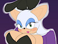 Rouge Bunny Suit by ElkRotic