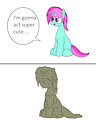 i'm gonna act super cute by mucky