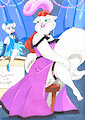 The Two Miss Kittys by FoxyFlapper