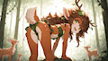 deer forest by retroruff