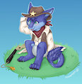 Still Alive! (complete ych) by permapuppy