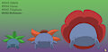Oddish Family Buttdex Entry by pichu90