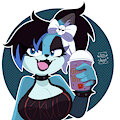 Chelsea Tried the Grimace Shake… 💜🥤💀