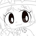 School bunny by clyndemoon