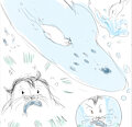 Baby’s first catch by Hinako20