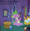 Spike's Royal Request by veestitch
