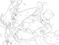 Commission - Cake Fight!