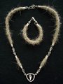 Snow Leopard Hair Necklace &amp; Tooth 