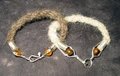 Wolf Hair Bracelet Set  by WolfofSamhain