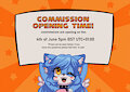 Commission opening date and time