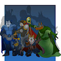 THE CANINE CRUSADERS! by CHUBBYCOON