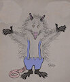 Skip Opossum - SFW by moyomongoose